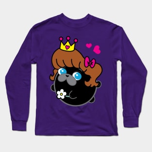 Poopy the Pug Puppy - Mother's Day Long Sleeve T-Shirt